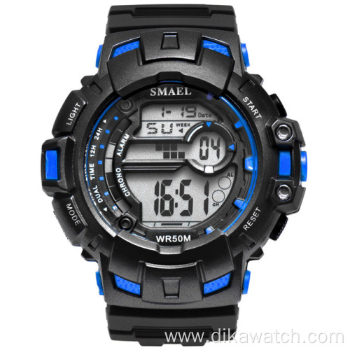 SMAEL Men Sports Watches Luxury Military Digital Watch